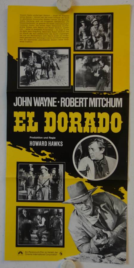 El Dorado re-release german movie poster